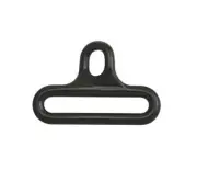 1.5" Inner Diameter Zinc Alloy Black Triangle Buckle Torsion Head Triangle 10