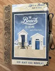 Heartfelt Creations Album w/ Graphic 45 The Beach Is Calling Paperline