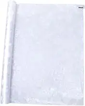 Non Adhesive Privacy Window Film Self Static Cling Decorative Glass Film for Home Office Pebbles Design Easy to Cut No Residue Removal