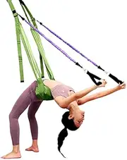 Home Yoga Elastic Band with Cushion Features: with Drawstring Lijiaxin Green