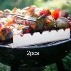 Kabob Skewers Rack 2 Pcs Fit with Wood, Round, Metal, Flat or Bamboo Skewers