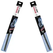 Front Pair Bosch Aerotwin Wiper Blades for Ssangyong Korando 1998 to 2005