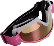 JUMPLAWN Ergonomic Fit Motorcycle Goggles for Winter Sports Cycling Safety Riding Glasses Dustproof and Windproof Lenses
