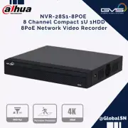 Dahua OEM 8CH 8POE 12MP 4K NVR Network Video Recorder NVR-28S1-8POE