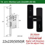 New K11 Ttlock Bluetooth Apartment Bedroom Door Lock, Biometric Unlock, Multi-Fu