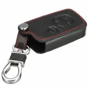 3-Button Leather Car Smart Key Case Cover Holder For Toyota Prado Crown Reiz