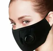 Cotton Face Mask PM 2.5 Mask Activated Carbon Mask With Filter Washable Reusable