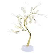 NNEOBA Christmas LED Leaf Tree Lamp USB Fairy Light