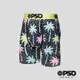 【PSD Underwear】官方直營 美國潮流 FLORAL- 平口四角褲-微風棕櫚樹-綠色