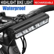 Rechargeable USB LED Bicycle Light MTB Bike Waterproof Cycle Front Headlight
