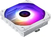 Thermalright AXP120-X67 White ARGB Low Profile CPU Air Cooler with Quite TL-C12015W-S PWM Fan, 6 Heat Pipes, 67mm Height, for AM4/ AM5/Intel LGA 1700/1851/1150/1151/1155/1156/1200/2011,5V ARGB Light