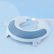 Adjustable Kids Baby Shower Cap Shower Cap Shampoo Blue
