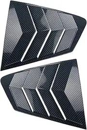 Compatible For Mazda 3 BP Axela 2019-2021 2022 2023 2024 2025 Car Rear Quarter Panel Side Vent Window Louver Cover Car Styling Accessories