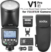 Godox V1 Pro F TTL Li-ion Round Head Camera Flash Speedlite for Fujifilm Cameras