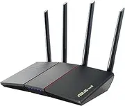 ASUS RT-AX3000P V2 Dual Band WiFi 6 (802.11ax) Router Supporting MU-MIMO and OFDMA Technology, with AiProtection Classic Network Security Powered by Trend Micro™