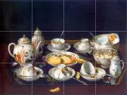 Art Jean Liotard Tea Tray Mural Ceramic Backsplash Tile #852