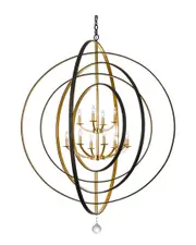 Crystorama 12-Light Luna Chandelier