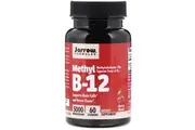 Jarrow Formulas Methyl B-12 Supports Brain Cells & Nerve Tissue Cherry Flavour, 5000mcg, 60 Lozenges