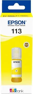 Epson EcoTank 113 Yellow Genuine Ink Bottle, Amazon Dash Replenishment Ready