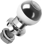 Outanaya 50mm Trailer Ball Hitch Ball for Off-road M22x50mm Ball Mount Trailer Parts