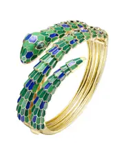 Rachel Glauber 14K Plated Animal Bracelet