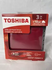 Toshiba 3tb External Hard Drive Canvio Connect II