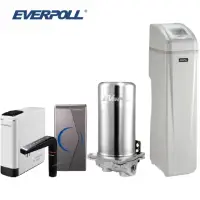 在飛比找momo購物網優惠-【EVERPOLL】全戶濾淨+全戶軟水機+廚下型雙溫UV飲水