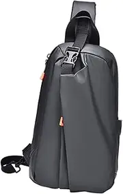 [Generic] Men Sling Bag - Men's Shoulder Bags | Portable Light Spacious Shoulder Bag With Compartment | Travel Backpack For Men, Women, Travel, Cycling, Hiking, Work, Sports