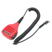 TK Red Hand Microphone 2-Pin K Plug Walkie Talkie PTT For Baofeng UV-5R BF-888S