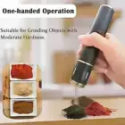 Electric Dry Herbs Grinder Spice Tablet Glass Dispenser Window Recharge Crusher