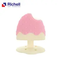 在飛比找PChome24h購物優惠-【Richell 利其爾】寶寶咬咬系列固齒器 - 冰棒(附盒