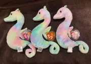 Ty Beanie Babies NEON the Seahorse Beanie Baby NEW WITH TAGS
