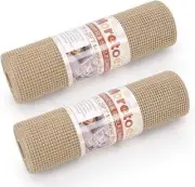 Drawer and Shelf Liner Non Adhesive Slip Resistant Waterproof Easy Liner Wash...