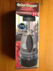 ONION CHOPPER PUSH SLICER DICER VEGATABLE SOLD ON TV
