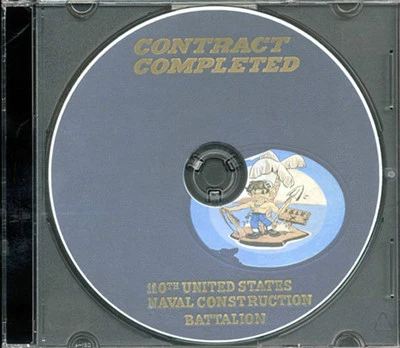 Seabees NCB 110th Naval Battalion Log WWII on CD RARE CB