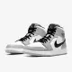 【NIKE 耐吉】NIKE AIR JORDAN 1 MID 籃球 休閒鞋 男鞋 運動鞋 包覆 灰白(554724-092 ∞)