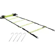 Lifeline USA Speed and Agility Training Ladder - Electric Green/Black