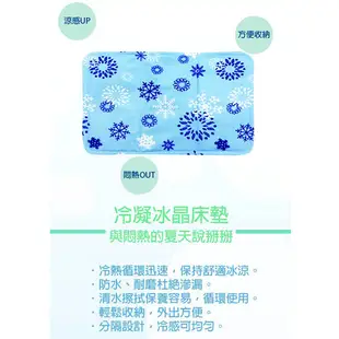 清爽環保冰涼冷凝床墊．抗暑聖品．日韓熱銷 【蓁妮絲居家生活精品旗艦館】