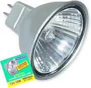 Nelson MR16 38 Degree Aluminium Back Halogen Lamp, 12 V, 10 W