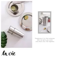 在飛比找momo購物網優惠-【La Vie】北歐風304不鏽鋼簡約水杯環保杯(經典設計)