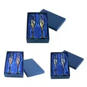 Champagne Flutes Glass Champagne Glass Modern & Elegant Gifts for Women