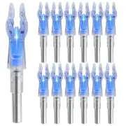 12PCS Lighted Nocks for Arrows with .204 Inside Diameter, High-Visibility2716