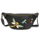 New Chala Crossbody Vegan Sling Fanny Pack Bag DRAGONFLY BLACK Convertible gift