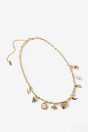 [Rubi] Rubi - Pendant Necklace - Up celestial multi charm gold OS UP CELESTIAL MULTI CHARM GOLD