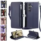 Crossbody Wallet Card Phone Case for Samsung Galaxy A73 A55 A54 A53 A35 A34-A05