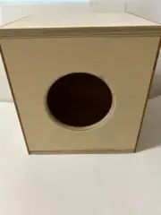 Large Quail wooden breeding nest nesting bed aviary box Japanese Coturnix