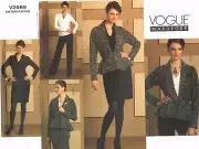 Vogue Designer Sewing Pattern Misses' Wardrobe Jacket Top Dress Pants Skirt Easy