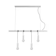 Bikkel 4 Lights Pendant Light - White