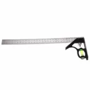 Multi-function 300mm Combination Square Angle Ruler 90 Degree +Bubble Level Tool