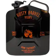 Rusty Barrel Jerry Can & 2 Glass Gift Pack 700mL